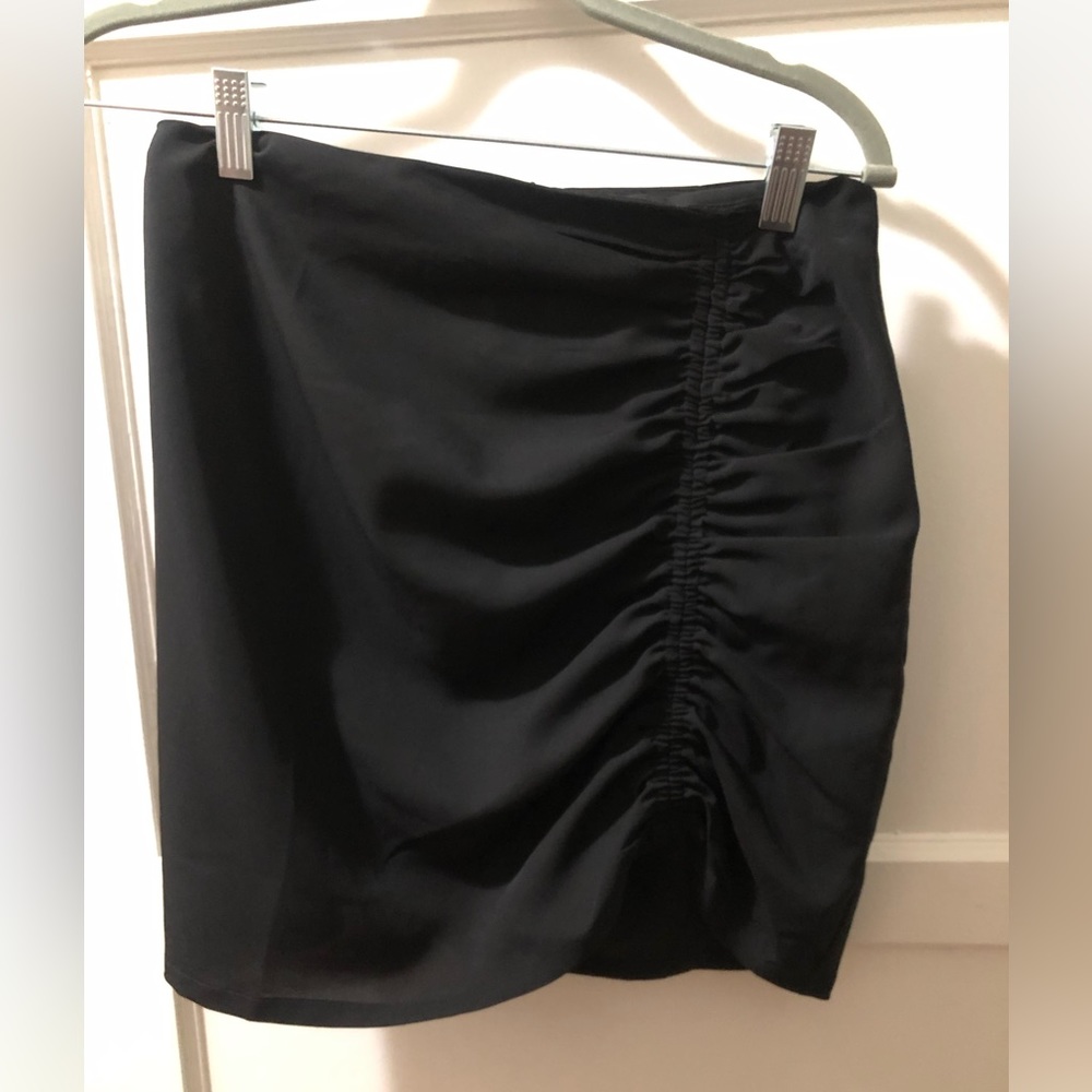 superdown maya ruched mini skirt